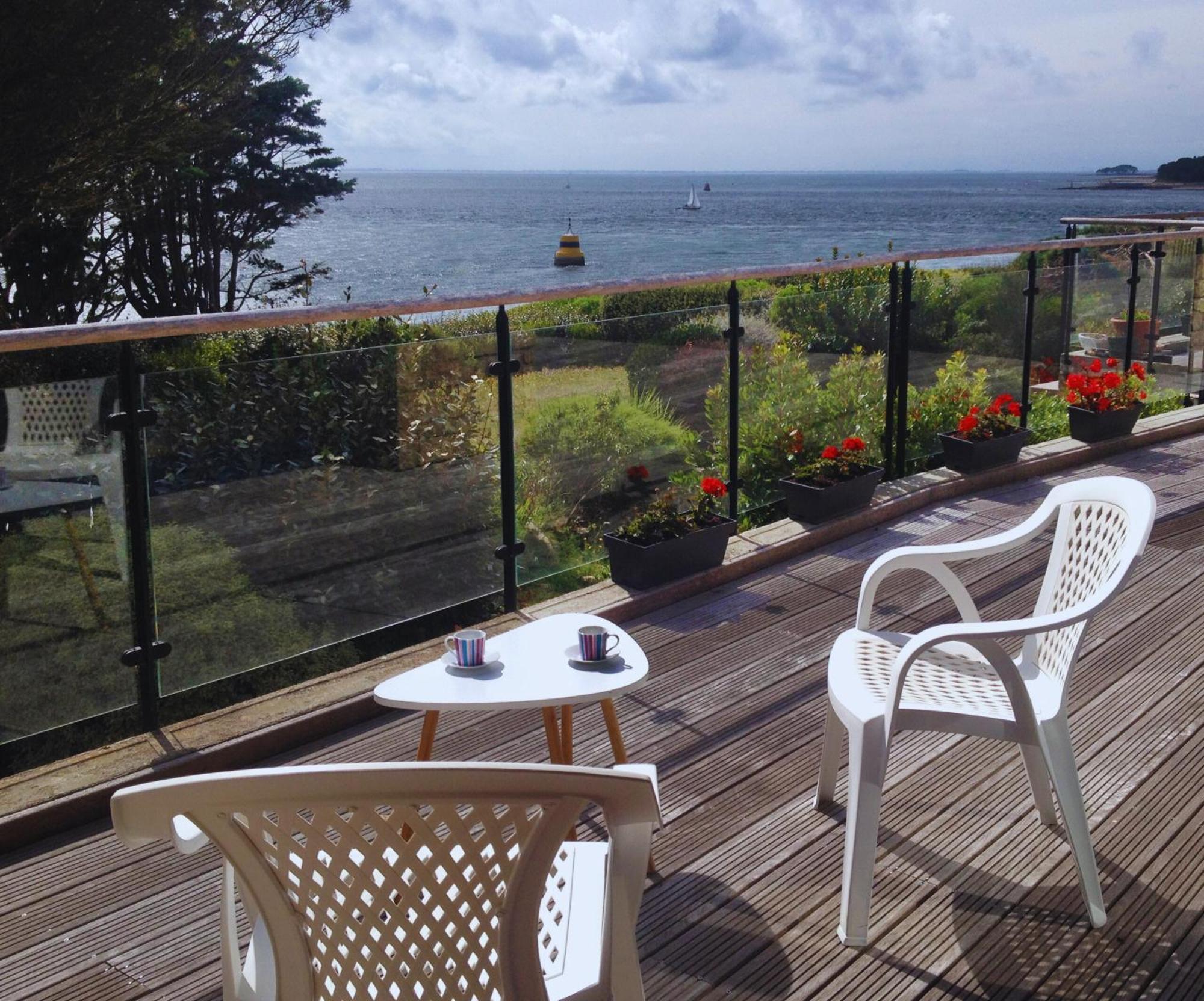 Vacances Au Plus Proche De La Petite Mer Arzon Exteriör bild